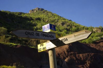 Ukazatel na Gran Canaria
